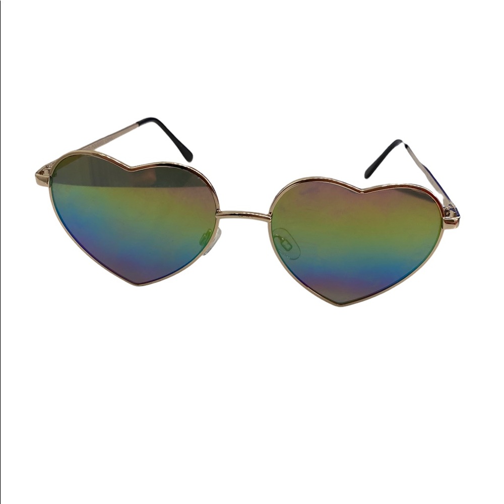 Rainbow Heart Glasses